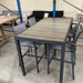 GOODUSD Ekaterina 5pce Bar Set-Gunmetal discounted furniture in Adelaide