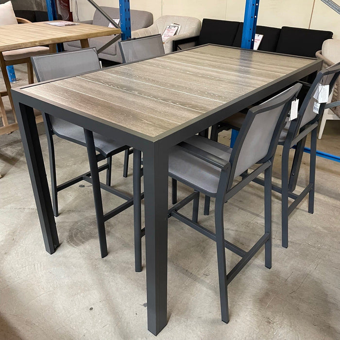 GOODUSD Ekaterina 5pce Bar Set-Gunmetal discounted furniture in Adelaide