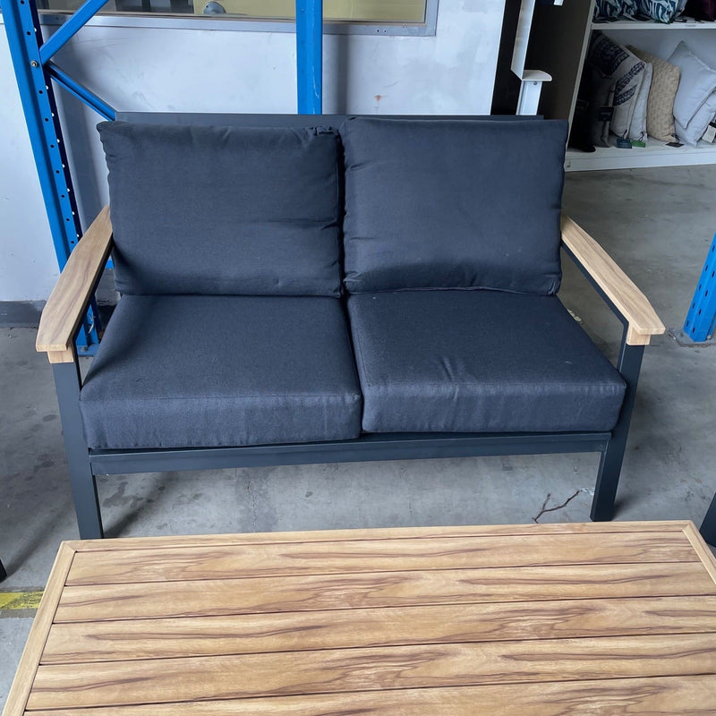 GOODUSD Emily 4pce Lounge Black discounted furniture in Adelaide