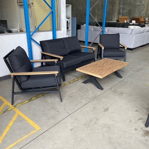 GOODUSD Emily 4pce Lounge Black discounted furniture in Adelaide