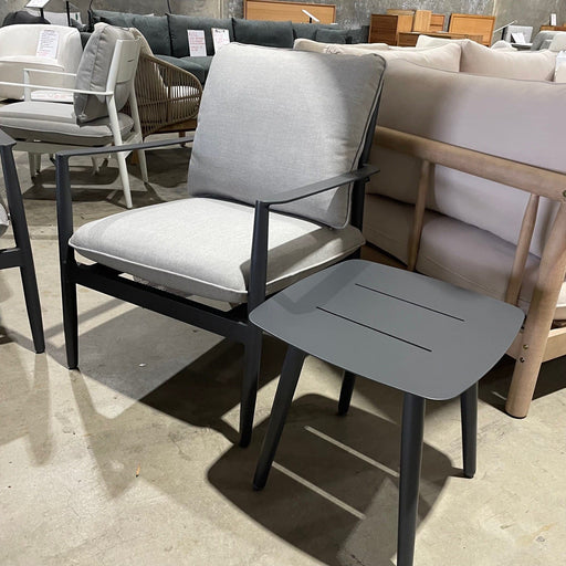 GOODUSD French 5Pce Outdoor Lounge-Gunmetal discounted furniture in Adelaide