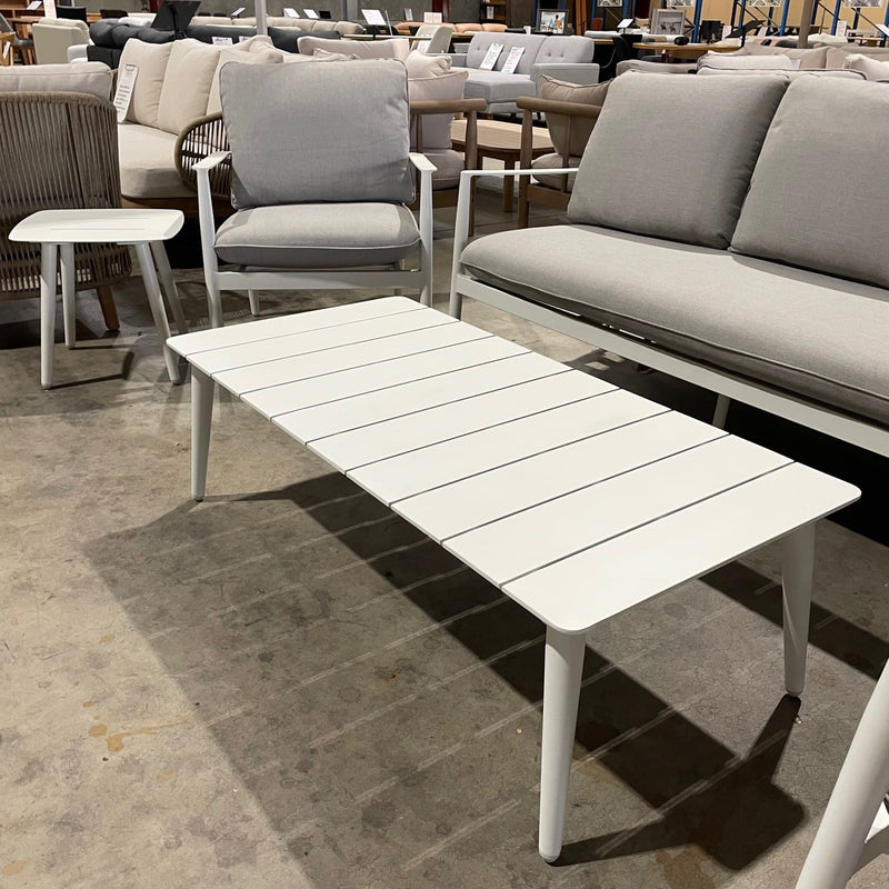 GOODUSD French 5 Pce Outdoor Lounge-White discounted furniture in Adelaide