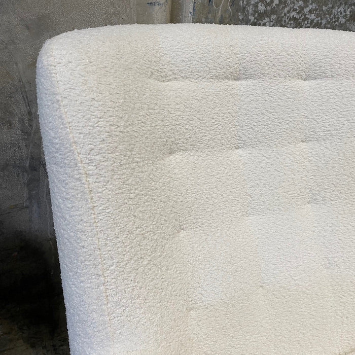 CORAL Georgia Accent Chair Boucle Ivory discounted furniture in Adelaide