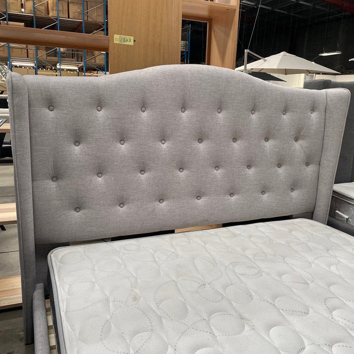 ASTRA Grace King Bed-Pearl Grey discounted furniture in Adelaide