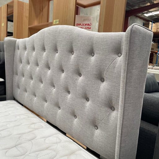 ASTRA Grace King Bed-Pearl Grey discounted furniture in Adelaide