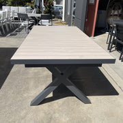 GOODUSD Imperial Extension Table-Gunmetal discounted furniture in Adelaide