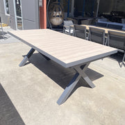 GOODUSD Imperial Extension Table-Gunmetal discounted furniture in Adelaide