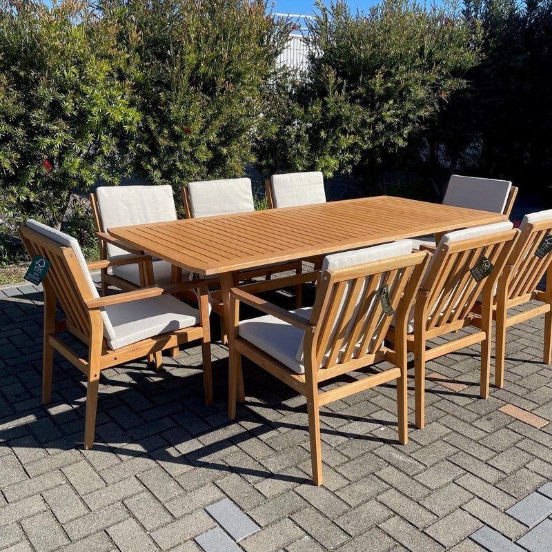 GOOD Jack 9pce Dining Settting discounted furniture in Adelaide