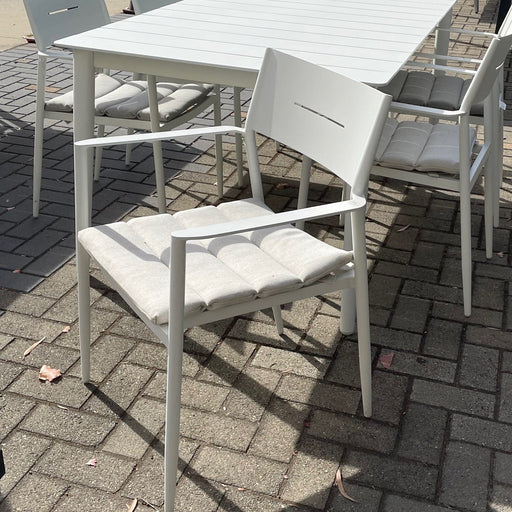 GOODUSD Jackson 7 pce Dining Suite-Gunmetal discounted furniture in Adelaide