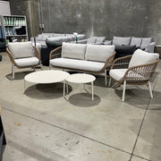 TASTE Java 5pce Sofa Set-Ivory discounted furniture in Adelaide