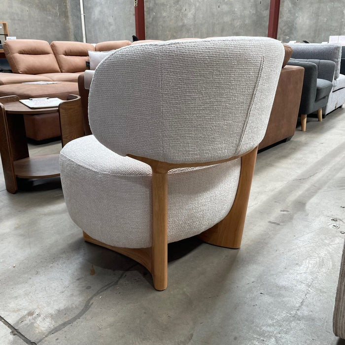 TASTE Juno Accent Chair-Snow discounted furniture in Adelaide