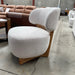 TASTE Juno Accent Chair-Snow discounted furniture in Adelaide