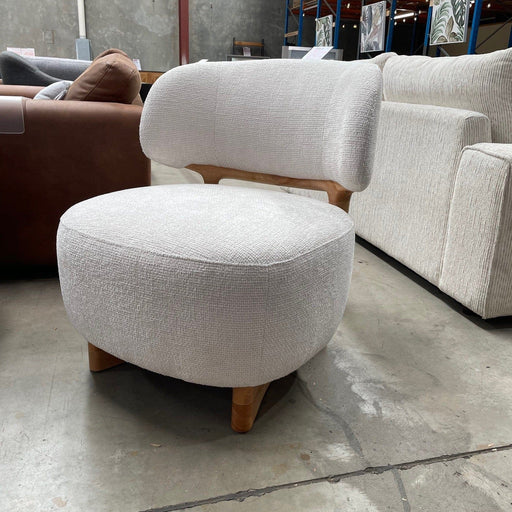TASTE Juno Accent Chair-Snow discounted furniture in Adelaide