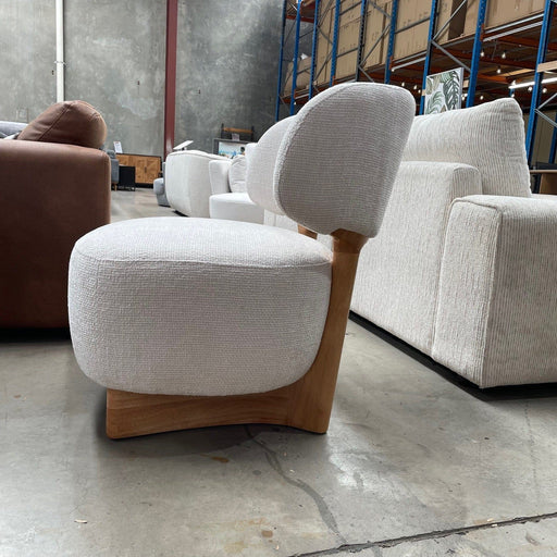 TASTE Juno Accent Chair-Snow discounted furniture in Adelaide