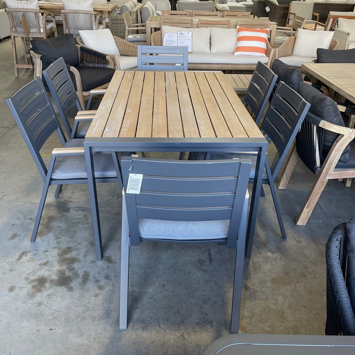 GOODUSD Kartini 7pce Outdoor Dining Suite discounted furniture in Adelaide