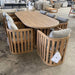 GOODUSD Kava 9Pce Outdoor Dining Suite discounted furniture in Adelaide