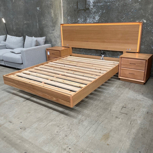 TASTE Layla LED King Bed discounted furniture in Adelaide
