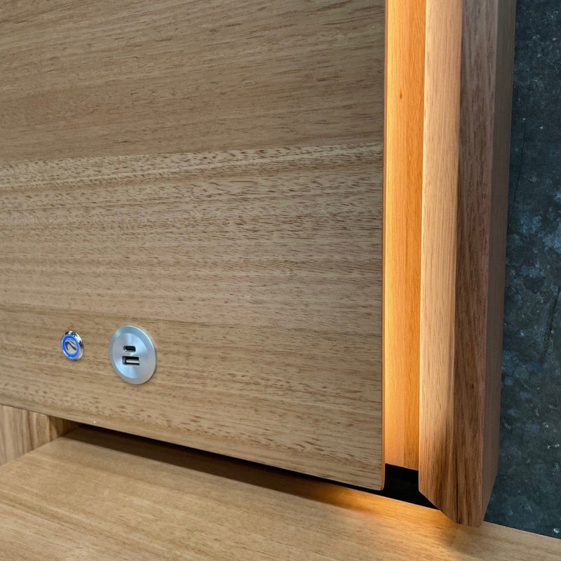 TASTE Layla LED King Bed discounted furniture in Adelaide