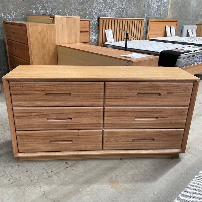 TASTE Layla 6 Drawer Dressing Table discounted furniture in Adelaide