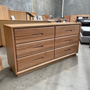 TASTE Layla 6 Drawer Dressing Table discounted furniture in Adelaide