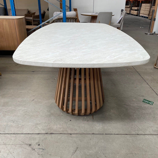 GOODUSD Levi Oval Indoor/Outdoor Dining table 220cm discounted furniture in Adelaide