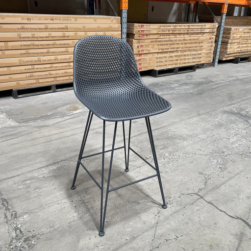 GOODUSD Lotus Bar Chair-Gunmetal discounted furniture in Adelaide