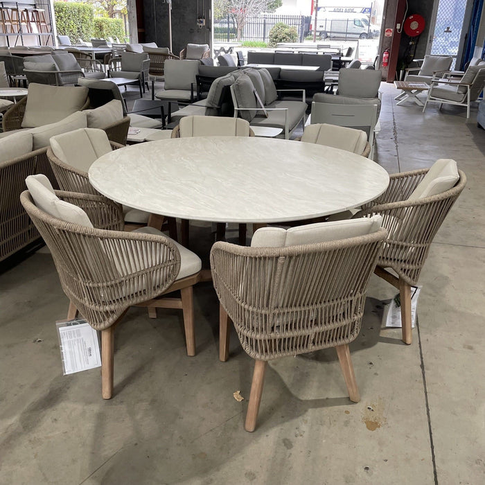 GOODUSD Mali Round Dining Table 150cm discounted furniture in Adelaide