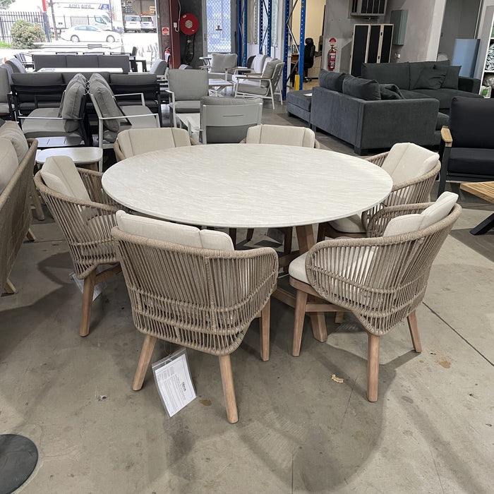 GOODUSD Mali Round Dining Table 150cm discounted furniture in Adelaide