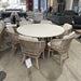 GOODUSD Mali Round Dining Table 150cm discounted furniture in Adelaide