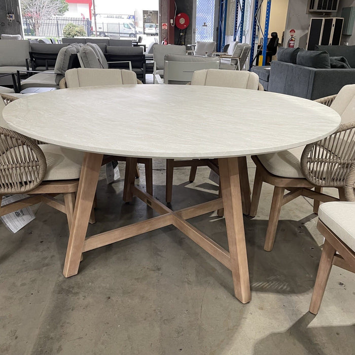 GOODUSD Mali Round Dining Table 150cm discounted furniture in Adelaide