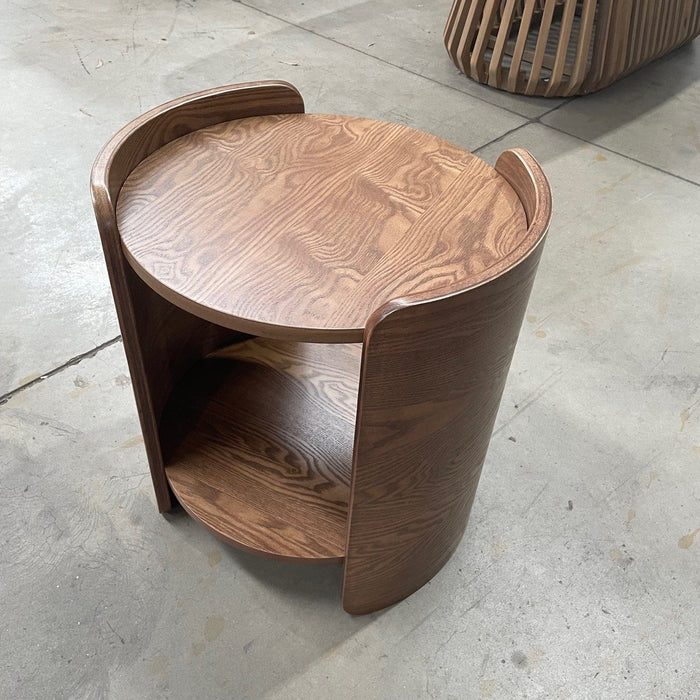 DIAMOND Malmo Lamp Table-Light Walnut discounted furniture in Adelaide