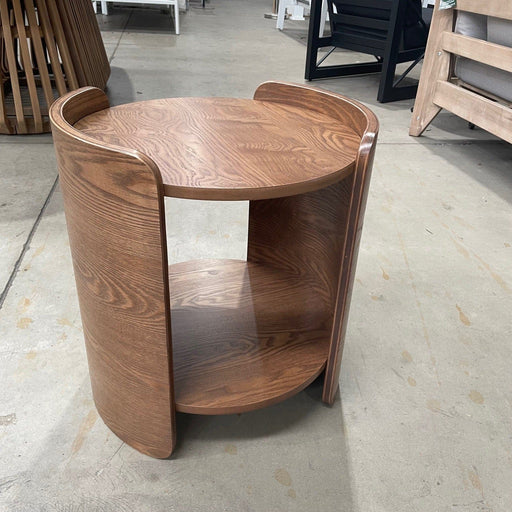 DIAMOND Malmo Lamp Table-Light Walnut discounted furniture in Adelaide