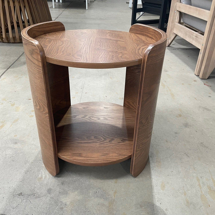 DIAMOND Malmo Lamp Table-Light Walnut discounted furniture in Adelaide
