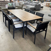 GOOD Marini 9pce Dining Setting discounted furniture in Adelaide