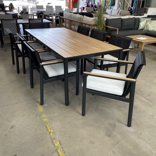 GOOD Marini 9pce Dining Setting discounted furniture in Adelaide