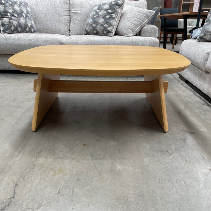 Australian Furniture Warehouse Mason Coffee Table-Oak Veneer discounted furniture in Adelaide