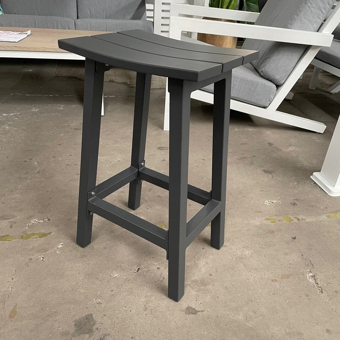 GOOD Matzo Bar Stool Gunmetal discounted furniture in Adelaide