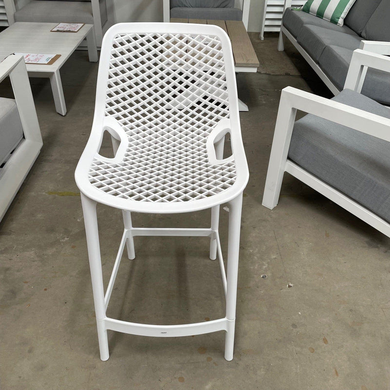 GOODUSD Nikita Bar Stool- White discounted furniture in Adelaide