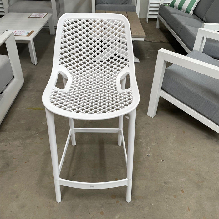 GOODUSD Nikita Bar Stool- White discounted furniture in Adelaide