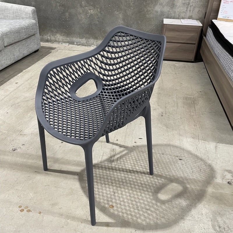 GOODUSD Nikita Outdoor Dining Chair-Charcoal discounted furniture in Adelaide