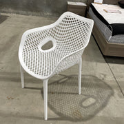 GOODUSD Nikita Outdoor Dining Chair-White discounted furniture in Adelaide