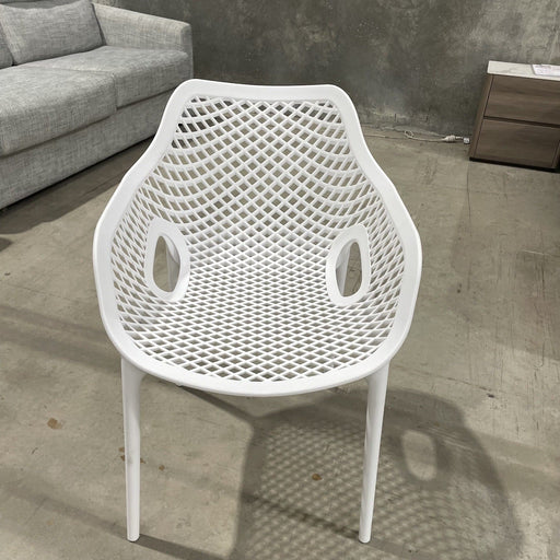 GOODUSD Nikita Outdoor Dining Chair-White discounted furniture in Adelaide