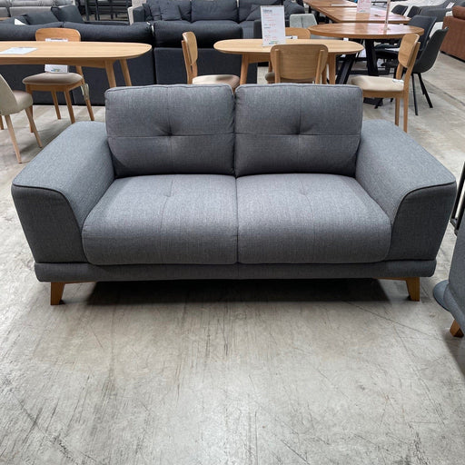 CORAL Norman 2 seat sofa-Charcoal discounted furniture in Adelaide