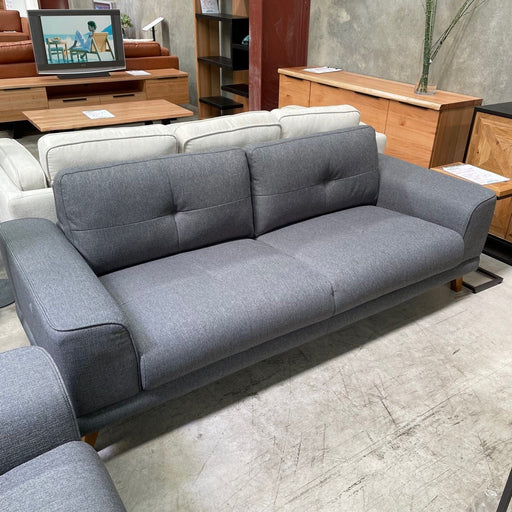 CORAL Norman 3 set sofa-Charcoal discounted furniture in Adelaide