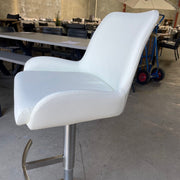FOSHAN Norway Barstool White discounted furniture in Adelaide