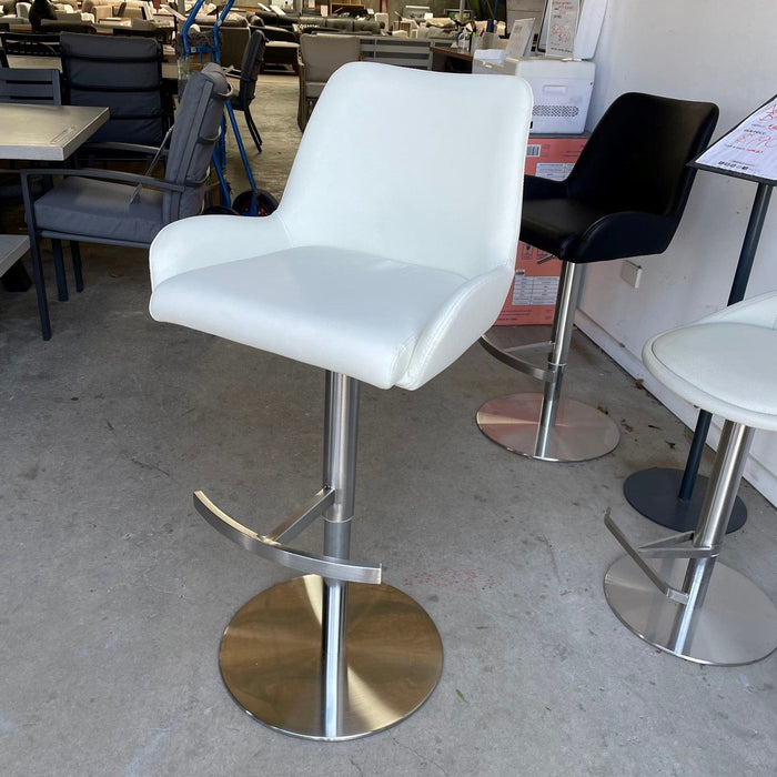 FOSHAN Norway Barstool White discounted furniture in Adelaide