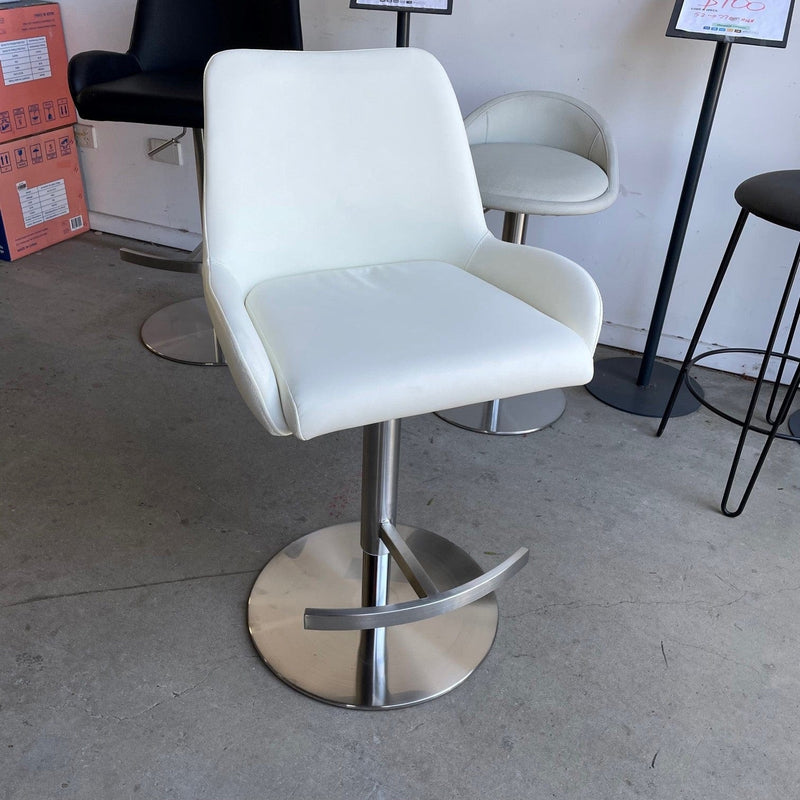 FOSHAN Norway Barstool White discounted furniture in Adelaide