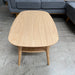 INTERWOO Oslo Coffee table - with shelf discounted furniture in Adelaide