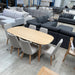 INTERWOO Oslo Dining Table Large discounted furniture in Adelaide
