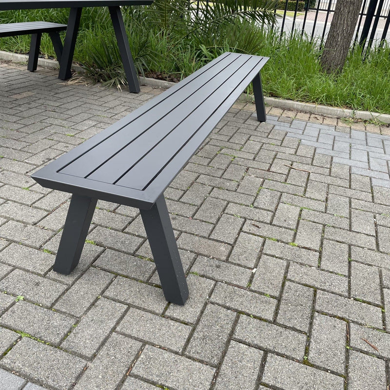 FEATURES Perez Picnic Bench-Charcoal discounted furniture in Adelaide